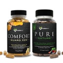 KaraMD Pure Nature & Comfort Guard Bundle | Whole Food Greens, Fruits & Vegetables Supplement + Bewegungsunterstützung | Non-GMO, Vegan, Glutenfrei (30 Portionen pro Stück)