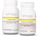 Integrative Therapie Bundle mit aktivem B-Komplex, 60 Kapseln & L-Theanin, 60 Kapseln - Aktives B-Komplex zur Unterstützung von Energiemetabolismus mit 8 B-Vitaminen* - L-Theanine zur Unterstützung eines entspannten Staates*