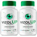 IDEAL PERFORMANCE VizolUp Vision Support Capsules, Official VizolUp Eye Health Supplement Pills - Maximum Strength, All Natural Visual Wellness & Crystal Clear View, Premium VizolUp Reviews (2 Pack)