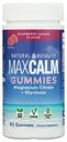 Natural Vitality CALM, Magnesium Citrate Supplement, Stress Relief Gummies, Supports a Healthy Response to Stress, Gluten Free, Vegan, Raspberry Lemon Flavored, 60 Gummies