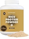 Zen Principle Organic Brown Rice Protein 6 LB. USDA Certified Organic. Entflammt. Nicht-GVO. Vegan.
