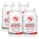 Silver Fern Marke Ultimate Probiotic 4-Pack – Probiotics for Women & Men – 8 Billion CFU Spore-Forming Gut Health Supplement – DNA Verified, Probiotic, Shelf-Stable, High Survivability – 240 Kapseln