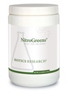 BIOTICS RESEARCH NitroGreens Powdered Formula, Organic Phytonutrient Blend, Sourced from Heirloom Seeds, Isoflavones, Polyphenols, Natural Carotenoids, Betalains, Glucosinolates, 8.6 Ounces