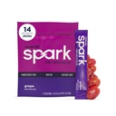 AdvoCare Spark Vitamin &amp; Amino Säure Supplement - Fokus & Energie Getränke Pulver Mischung mit Vitamin A, B-6, C & E - Auch enthält L-Carnitin & L-Tyrosin - Trauben, 14 Stick Packs