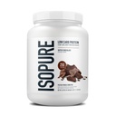 Isopure Low Carb Whey Isolate Protein Powder, Dutch Chocolate 1 LB | 25g Protein Per Serving, 100% Whey Protein Isolate, Gluten Free, with Added Vitamins for Immune Support & Muscle Recovery