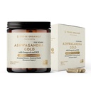 Tribe Organics Ashwagandha Gold - DIM Supplement for Women with Ashwagandha KSM-66®, FenuSmart™ Fenugreek & AstraGin - Clinical-Grade Hormone Balance, Estrogen Support & PMS Relief - 60 Vegan Capsules