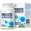 300 Billion CFU, 16-in-1 Prebiotics and Probiotics for Women & Men, 60 Caps | 12 Strains Probiotics + 4 Organic Prebiotics, Pre and Probiotics for Digestive, Immune, Bloating, Gut Health, Shelf Stable