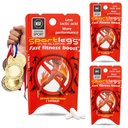 SPORTLEGS Fast Fitness Boost Pre Workout für Männer und Frauen, Milchsäure-Ergänzung, Sport-Endurance Kraftstoff-Endurance-Ergänzungen für Läufer - 5-Cap-Packet, Trial Pack von 3
