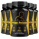 (5 Pack) Prime Perform Capsules - Official PrimePerform for Men Supplement Support - Maximum Strength, Premium Natural Advanced Formula Pastillas for Health & Wellness, 300 Capsules for 5 Months