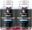 (2 Pack) Erecta Max+ Gummies - Official ErectaMax+ Premium Gummys All Natural Advanced Formula for Health & Wellness, Daily ErectaMaxPlus Supplement Support Vitamins Gomitas, 120 Gummies for 2 Months