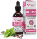 Boost Energy Matrix –Vegan Vitamin B-Komplex Sublingual Liquid Drops w/Methyl B12 & Adaptolin (2oz / 60ml Flasche)