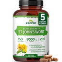 Zazzee Extra Strength St. John’s Wort 20:1 Extract, 0.3% Hypericin, Vegan