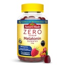 Natur Made Zero Sugar Melatonin 5mg Schlafgummis für Erwachsene Extrastärke, 100% Drug Free Sleep Aid, Aspartame Free, 70 Sugar Free Melatonin Gummies, 70 Tage Versorgung