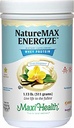 Maxi-Health NatureMax Energize Whey Protein Powder- Diet Supplement Meal Replacement - 20g Protein Per Serving - Natural Vanilla Flavor - Kosher Dairy Vitamin - 1.17lb