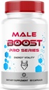 Male Boost Pro Capsules - Official MaleBoost Pro Advanced Premium Formula Pills Support Maximum Strength, All Natural Ingredients for Overall Health & Wellness, 60 Capsules for 1 Month