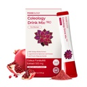 FOODOLOGY Coleology Drink Mix PRO | 3,000mg Prebiotic Fiber & Metabolism Support | Daily Pomegranate Stick Powder for Gut Health & Weight Management | 15 Sticks