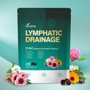 21-in-1 Lymphatic Drainage Supplements Softgels, 80 Day Supply, 1 Bag | Immune & Lymph System Support Supplement for Women & Men with Echinacea, Dandelion, Burdock, Bromelain, Calendula, Turmeric