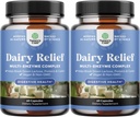 Lactose Intolerance Pillen 120 Tage Versorgung - Fast Acting Dairy Digestive Enzyme - Dairy Relief Pillen für Verdauung, Bloating, Gas und Carb Protein - Verdauungsergänzung für Lactose Intolerance Relief