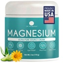 Dr. Robaina Magnesium Cream – Zechstein Magnesium Chloride with Arnica & OptiMSM for Post-Workout Muscle Comfort & Daily Wellness, 4 oz