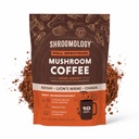 360 Nutrition Instant Mushroom Coffee with Reishi, Lion’s Mane, Chaga Superfood Mushrooms for Natural Energy, Focus and Immunity | Dark Roast, No Added Sugar 5 oz (Full Spectrum)