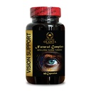 Vision Support Pills - Vision Support Supplement for Eye Health - Bilberry and Grape Seed Supplement - Taurine Supplements Pills - 1 Bottle 60 Capsules