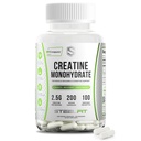SteelFit Creatine Monohydrate Capsules for Men & Women, 100 Servings | 2.5g Creapure Creatine - Lean Muscle Gain, Strength Building & Recovery - Gym Workout Supplements, Veggie Capsule