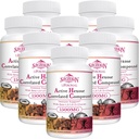 1500mg Liposomal aktive Hexose korrelierte Ergänzung,960 Soft Gels Beta-Glucans mit natürlichem Pilzextrakt, Immunsystem, Leberfunktion, Pflege T-Cell & Killer Cell Activity