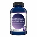 MD. Life Potassium Magnesium Supplement - 60 Kapseln - High Absorption Magnesium Complex - Kalium-Ergänzung zur Unterstützung der Gefäßgesundheit & Bein Cramp