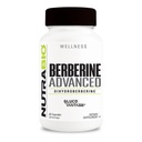NutraBio Berberine Advanced Supplement (Dihydroberine), 200 mg - Bietet erweiterte Absorption Kohlenhydrat-Toleranzunterstützung, 60 Caps