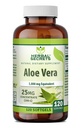 Herbal Secrets Aloe Vera 25 Mg Konzentrat 200:1 | 5000 Mg Equivalent | 120 Softgels | Non-GMO | Gluten-Free | Made in USA