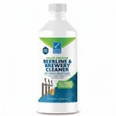 Multi-Enzyme Beer Line Cleaner – Non-Corrosive Enzymatic Kegerator & Draft Line Cleaning Solution, pH-Neutral Brewery Cleaner for Homebrew & Commercial Taps, Biodegradable Liquid, 1 Quart