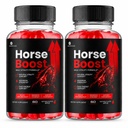 Horse Boost Gummies for Men, HorseBoost Male Gummys, Advanced Maximum Strength Supplement for Active Health & Wellness (2 Pack)