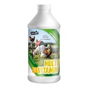 Multi-Vitamin Liquid Supplement for Farm Animals - Vitamins, Minerals, and Amino Acids - Daily Nutritional Support - 500 ml (16 OZ)