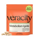 Veracity Metabolism Ignite - Boosts GLP-1 to Reduce Appetite and Cravings for Clinically Proven Weight Loss - Natural GLP-1 & Metabolic Support Supplement - Burns Fat - Side Effect Free - 30 Serving