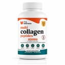 Multi Collagen Peptides Capsules 1500mg | 5-in-1 Blend (Types I, II, III, V, X) | Grass-Fed Hydrolyzed Collagen for Inner Mobility & Outer Glow | Non-GMO & Gluten-Free | 120 Capsules