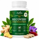 Zafira Organics Saffron Supplements, Zafira Recovery Foundation Capsules for Daily Wellness Support & Digestive Comfort with Saffron Extract, Magnesium Bisglycinate, Ginger, Zinc, Vitamin D3 & B12