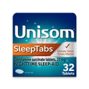 Unisom SleepTabs, Nachtzeit Schlafhilfe, Doxylamine Succinate, 32 Tabletten