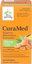 Terry Natürlich CuraMed 750 mg - 60 Softgels - Überlegene Absorption BCM-95 Curcumin Supplement, fördert gesunde Entzündungsreaktion - Nicht-GVO, Glutenfrei, Halal - 60 Portionen