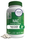 Gesundheit Thru Nutrition NAC N-Acetyl-Cystein 600mg 120 Kapseln | Vegan Zertifiziert | Die reinste NAC Ergänzung | Unterstützt gesunde Lung Liver Funktionen & Cellular Health | Non-GMO Soy & Gluten Free