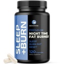 Nacht Zeit Fat Burner zu Shred Während Sie schlafen | Belly Fat Burner, Carb Blocker und Weight Loss Support Supplements | Lose Weight, Unterstützung Stoffwechsel und Fall Asleep | 120 Nacht Diät Pillen