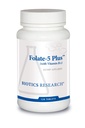 Biotics Research Folate 5 Plus High Potency Folate mit B12, Methyl-Support, 5 Milligram Natürliche und vollständige Lebensmittelform von Folate, 18mcg B12, Schwangerschaft Ernährung, Energie-Support, Gesunde Haut, 120 Tabs