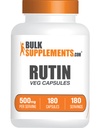 BulkSupplements.com Rutin 500mg Kapseln - von Saphora Japonica, Rutin Ergänzung, Rutin Pillen - Antioxidantien Supplement - Vegan & Glutenfrei, 1 Kapsel pro Servierung, 180 Veg Kapseln
