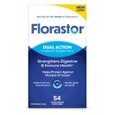 Florastor Probiotics for Digestive and Immune Health, 54 Kapseln, Probiotics for Women & Men, Hilft Ausspülen Bad Bacteria, steigert das Gute mit unseren Strain Saccharomyces Boulardii, Packaging May Vary
