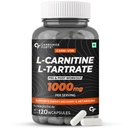 Carbamide Forte L Carnitine Tablets For Men & Women | L-Carnitine TabletsTo Support Energy, Recovery & Metobolism |Helps Convert Fat Into Energy - 120 Capsules