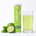 MuscleBlaze L-Carnitine PRO 3300mg, Key Lime, 10 Effervescent Tablets