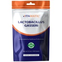 Vitamatic Lactobacillus Gasseri Probiotisches Pulver - Verdauungsunterstützung - 100 Gramm (3,5 OZ) - 100 Portionen