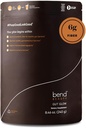Bend Beauty Gut Glow | Daily Prebiotic Fiber Supplement Powder w/Tremella Mushroom Exract | Digestive Gut Health | 6g Soluble Fiber per Serving | 100% Organic, Vegan, Sugar Free Fiber
