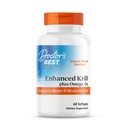 Ärzte Best Enhanced Wild Caught Antarctic Krill (Superba2) Plus Omega-3s, unterstützt Herz- und Hirngesundheit, Non-GMO, Gluten Free 60 Softgels