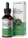 Horbäach Olivenblatt Extrakt Flüssigkeit | 2 fl oz | Super Strength | Alkoholfrei, Vegetarisch, Non-GMO, Glutenfrei