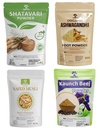 Safed Musli, Ashwagandha, Kaunch, Shatavari Powder Combo - Herbal Supplement - 4 Items (100gm(eachPack))